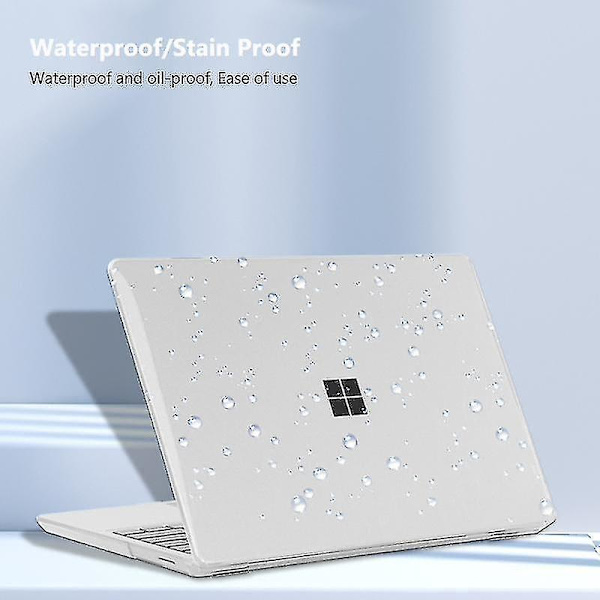 Fodral för Surface Laptop Go 1/2/3/4/5 Skyddande Hårdskal (Matt Svart)