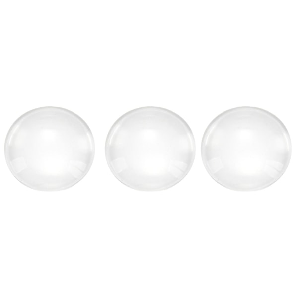 Kompatibel med 10 st/paket 20 mm Runda Platta Bak Speglar Glas Cabochon Tid Gem Patch