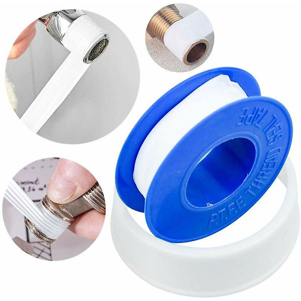Industriell VVS-tätningstejp 12mmX10m 3-pack