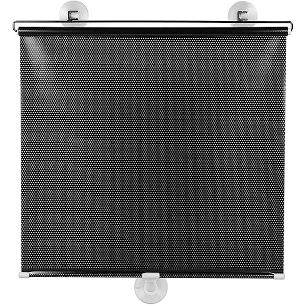 Mörkläggningsgardin sugkopp gardin solskydd mörkläggningsgardin tillfälliga fönsterpersienner bärbar lätt gardin för hemmakontor, 40cmx60cm