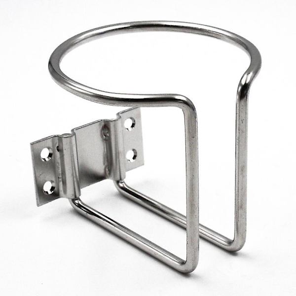 Rustfrit Stål Bil Båd Ring Kop Drikkeholder Flaskeholder Til Båd Yacht Lastbil RV Camper