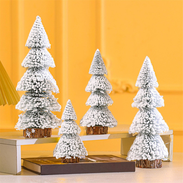 Miniatyrjulgran för skrivbord, Nyårsfest, Atmosfärsrekvisita, Toppdekoration, Konstgjord Julgranprydnad (30 cm)