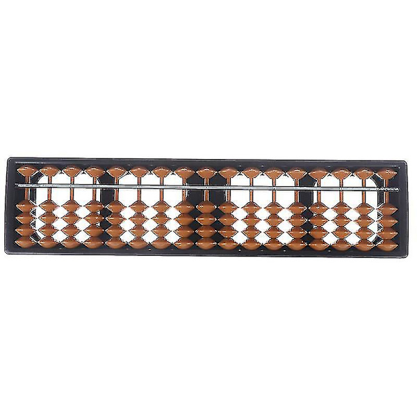 1 stk. 17-sifret stenger Standard Abacus Matematikk Beregningsverktøy Pedagogisk leketøy