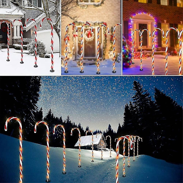 Juldekorationer för utomhus, Dekorerad Pepparkaksmatta, Belysning för gångväg, Julperiod