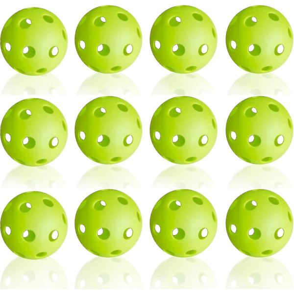 12-pack Plastbaseboll för Träning