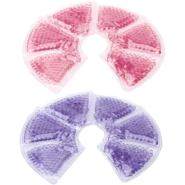2 stk genanvendelige brystindlæg Silikone brystvortebeskyttere Nyfødt gave
