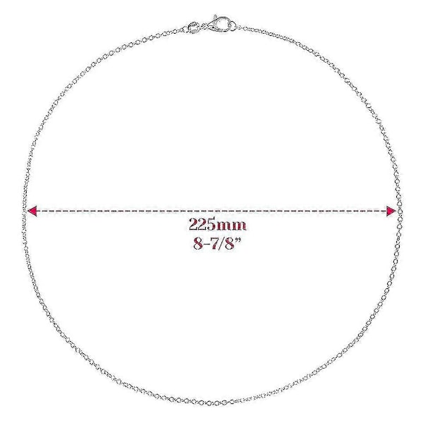 30-pack Halsband med Låsbyglar Hängberlocker Kompatibla med Smyckestillverkning