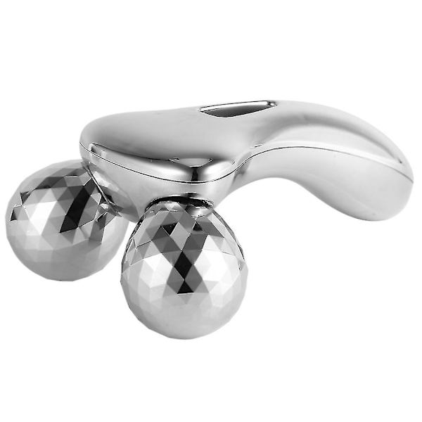 3D Rullande Slankningsmassager Silver Tunn Kropp Hudlyftande Åtdragande Avkopplingsverktyg (Typ 5)