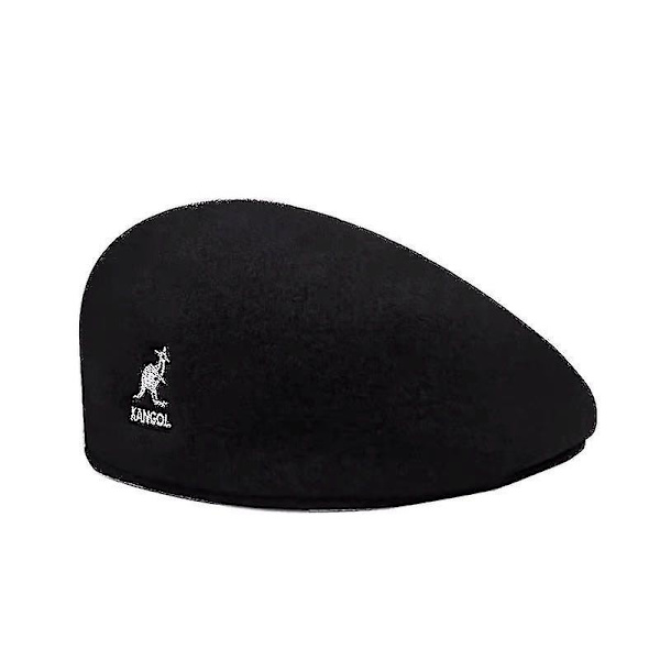 Män Kvinnor Mössor Känguru Basker Konstnär Mössa Mössa-L(58-60CM)-svart