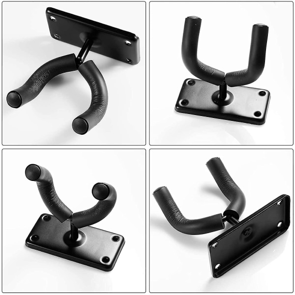 2-pack skateboard väggfäste, gitarr fyrkantig krok