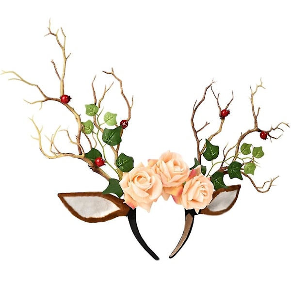 Dødsdager Hodebånd Kostyme Rose Blomsterkrans Halloween Blomster Hodebånd