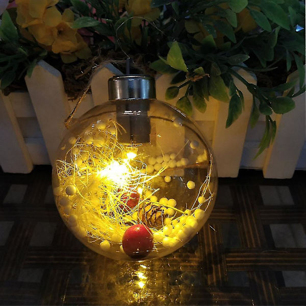 Julgranshänge Ornament Transparent Julkula Ljus B