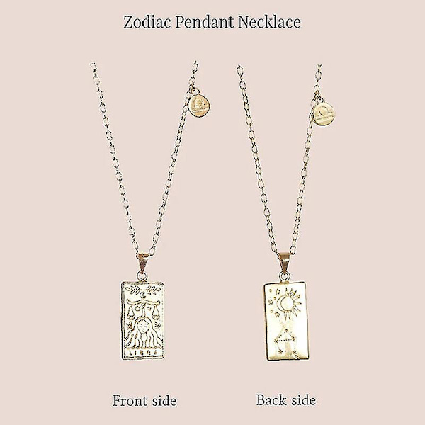 Tarot Hängehalsband Mode Kragekedja Choker Vacker Smycken Tillbehör För Kvinnor Flickor (Jungfrun)