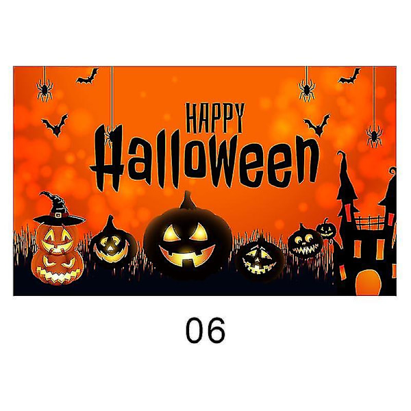 Halloween-lippu Halloween-pihalippu ulkokäyttöön Halloween-pihan koristeluun Wsjhf06