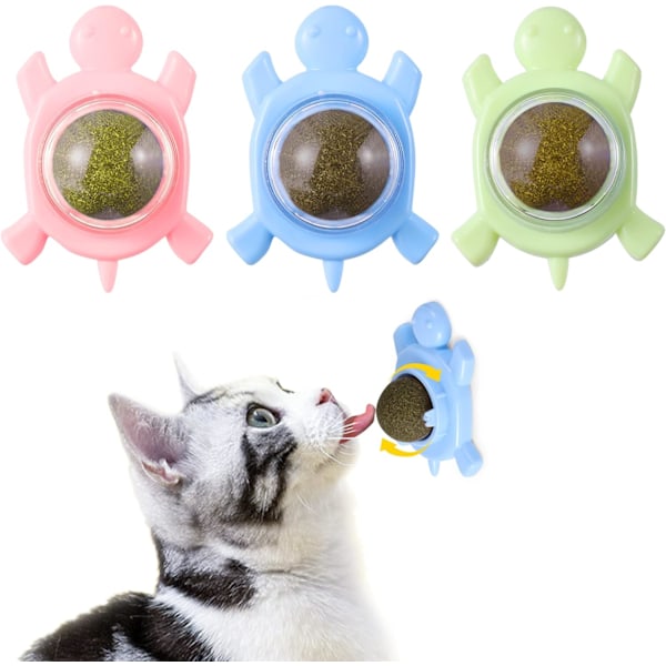 Kattmyntboll Vägg: Katt Silver Vine, Inomhus Katt 3-delad Silver Vine Kattmynta Kattleksaker