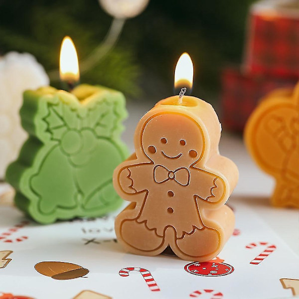 Dinohhi 1 Ask Julgranar Santa Claus Snögubbe Multifunktionella Målade Tallkottar Dekoration Ljus
