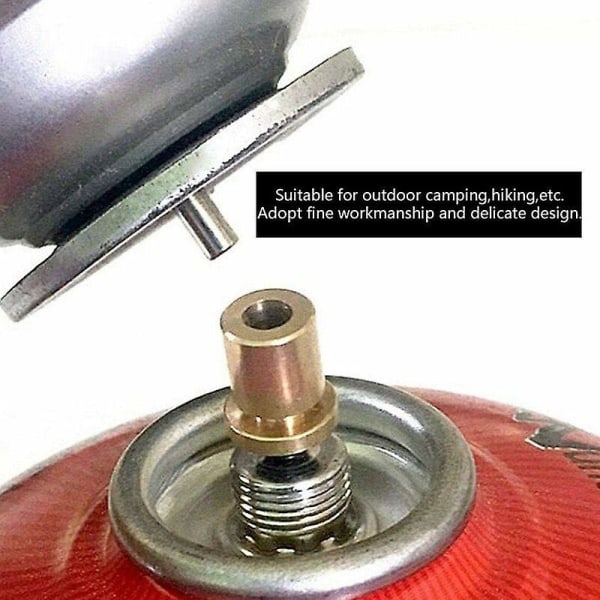 Liesi täyttöadapteri kaasupullon liitin kaasun täyttöadapteri säiliön täyttöpoltin lisävarusteet 11x10mm
