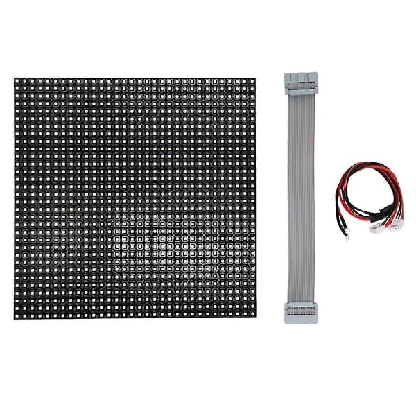 1 st P6 Utomhus LED Display Panel 32x32 Pixlar LED Display Modul 192x192mm 1/4 Scan RGB Fullfärg LED Display Panel