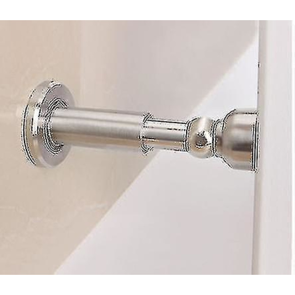 Justerbar høyde magnetisk dørstopper, magnetisk dørstopper, 304 rustfritt stål dørholder med veggmontert
