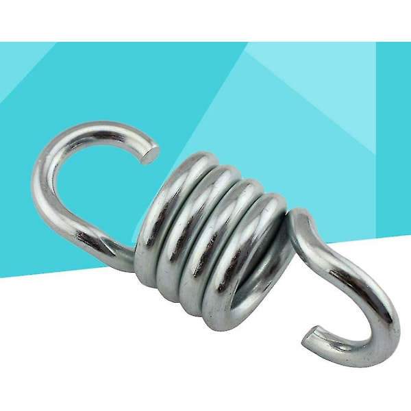 Stol Hängande Veranda Gunga Fjäder Heavy Duty Rostfritt Stål Hängmatta Gunga Dubbel Swivel Hook (silver) (1 st)