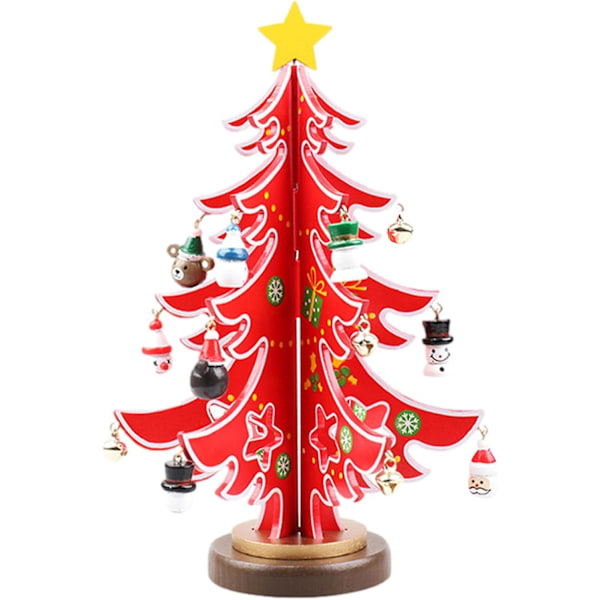 Bordsskiva Julgran, Mini Träbordsskiva Julgran, Träjulgranar För Sovrum, Hem, Barer, Butiker, Träjulgransdekoration-a