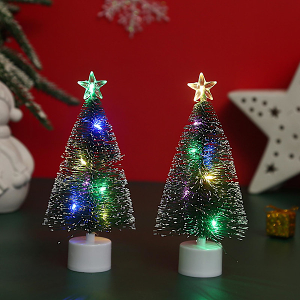 3 st LED-julkulor Hållbara Färgglada Ljusa Julkulor