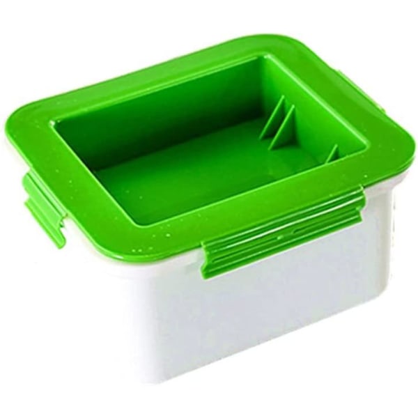 Mold - Tofu Press Kit - Tofu Box - Kotitekoinen tofusiivilä - Muovi - Keittiöön - Vihreä