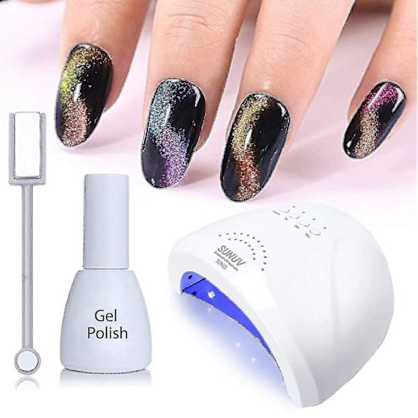 UV LED Neglelampe, Gel Neglelys For Neglelakk 48w UV Tørker Med 3 Timere