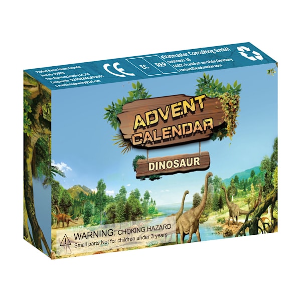 Adventskalender Fargerik Dinosaur Adventskalender 2023 Juleteller Festgaver For Barn Gutter Jenter