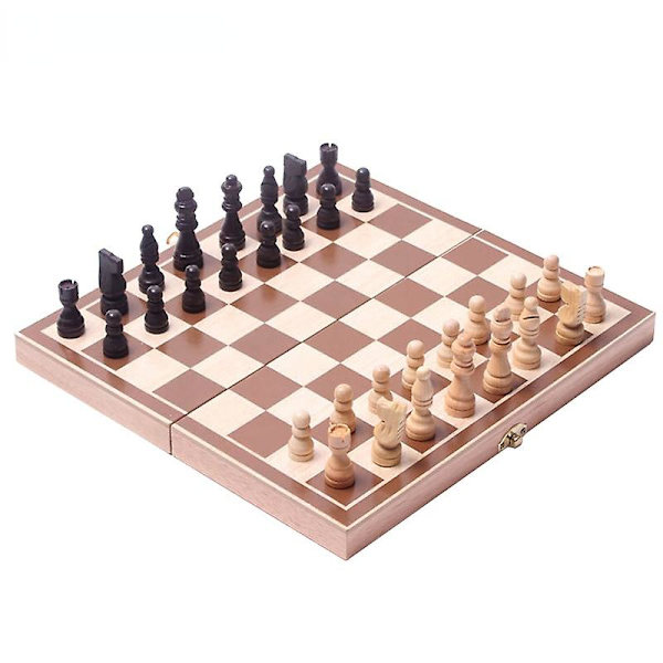 Trävikbar Strategispelbräda Underhållningsspel