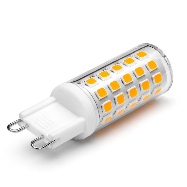 G9 LED 5W AC220V Dimbar Keramik Modell Ingen Flimmer Ögonskydd Dimbar Varmvitt （6 Pack）