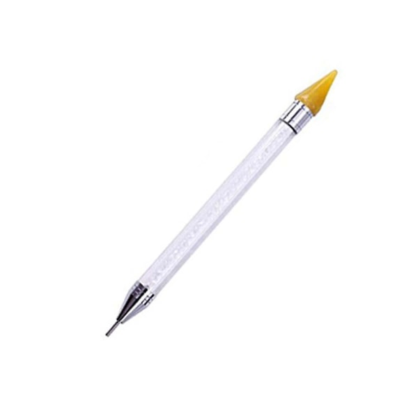 Rhinestone Picker Wax Pencil Pen Dobbelt Head Pick Up Applikatorværktøj