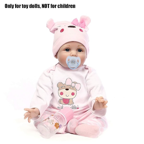 Leksakspaci, Bebisdocka Tillbehör, Pacifier Simulering Magnetisk Pacifier Passar De Flesta Dockor (5)