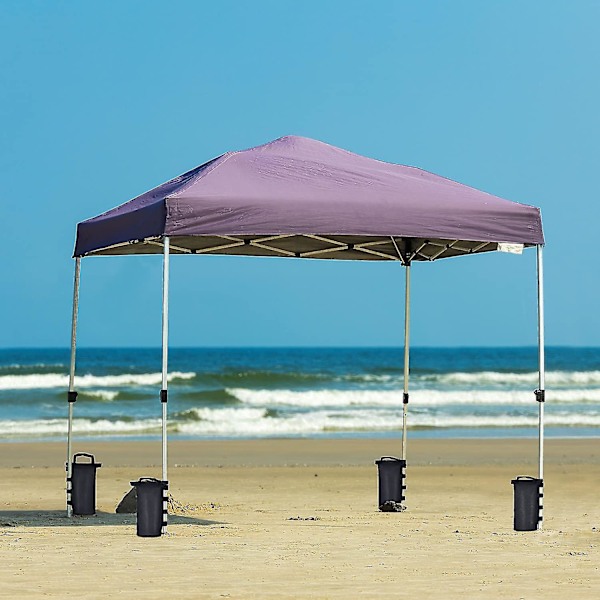 Sandpåsar Set om 4, Tunga, 600D Vikter för Gazebo Ben, PVC-Beläggning Inuti, Sandpåsar för Alla Pop Up Tält Baldakin Utomhus Patio (en-rör)