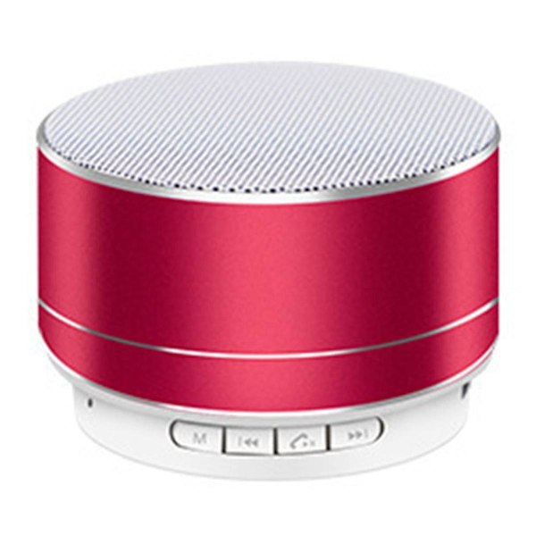 A10 Mini Bluetooth-högtalare, Portabel Utomhus Cannon Subwoofer, Stöd för TF-kort Röd Färg