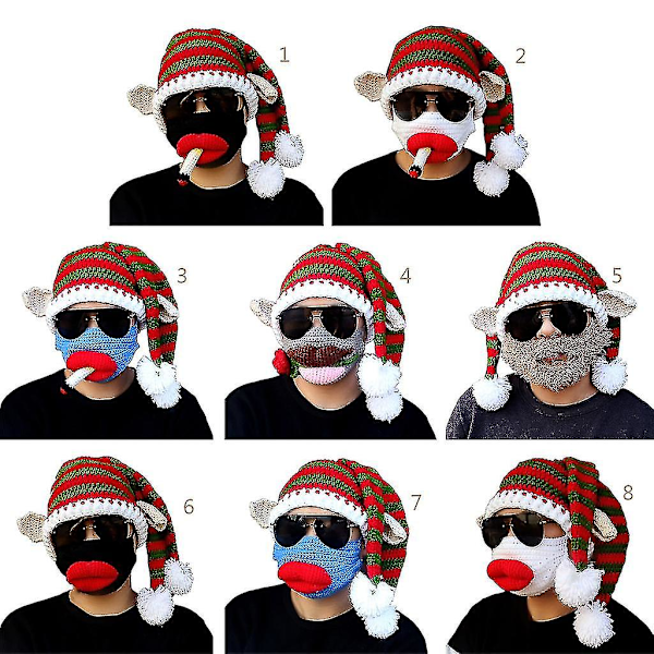 Julhatt Rolig Nyhet Santahatt För Julfest Karneval Mycket Bra (Vuxen)