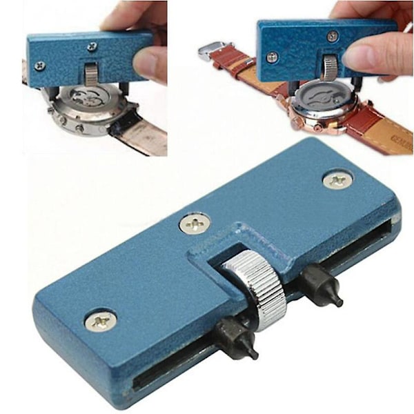 Watch Case Back Opener Adjustable Remover Screw Wrench Compatible with Battery Replacing and Watch Repair