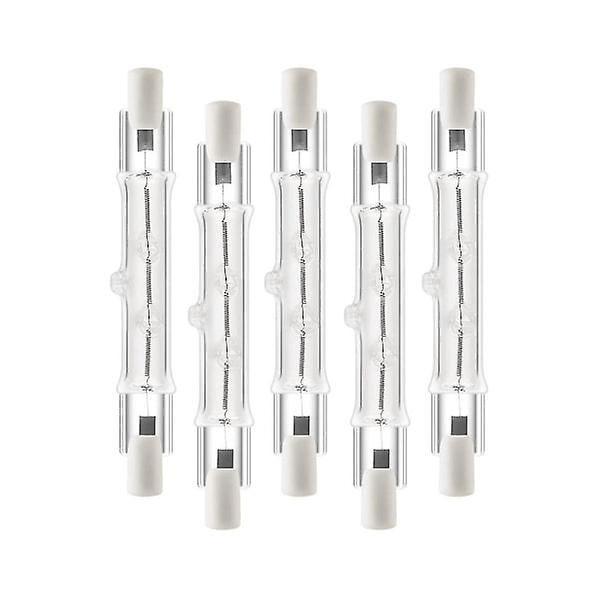 5-pack R7s 118mm 300w 230v, halogenlinjärlampa