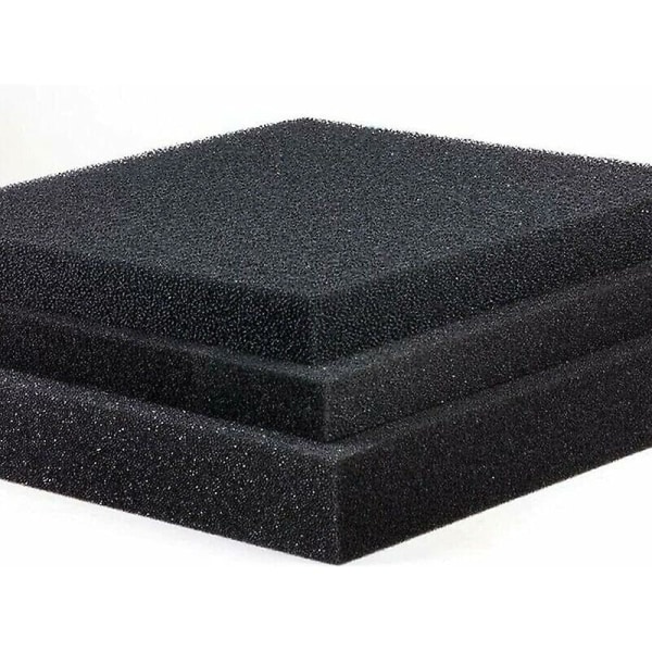 Akvariefilter, Akvarie Biokjemisk Skumfilter, Biokjemisk Filtersvamp, Tykkelse:4cm, 50x50cm