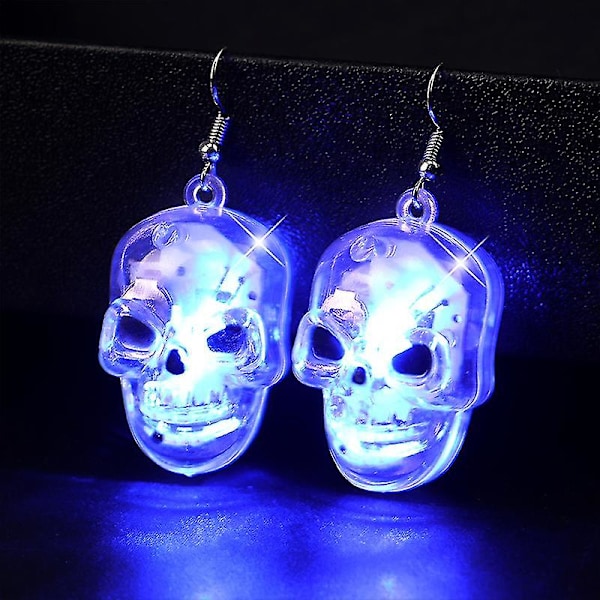 Halloween-örhängen med LED-lykta, spökfestival, lysande örhängen (2)