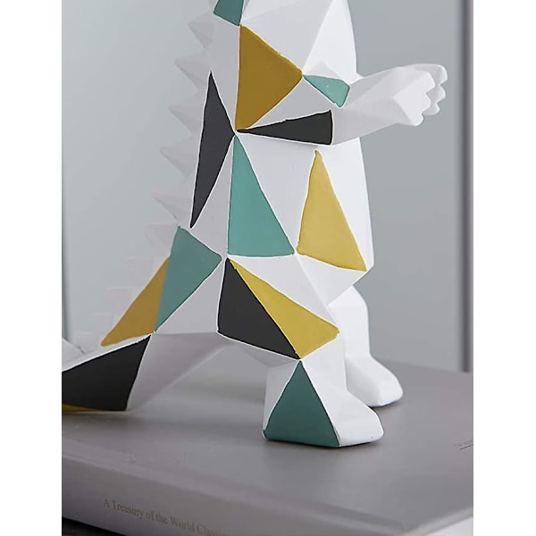 Konst Krokodil Dekoration Djur Statyett Figur Arts Harts Skulptur Present 18cm