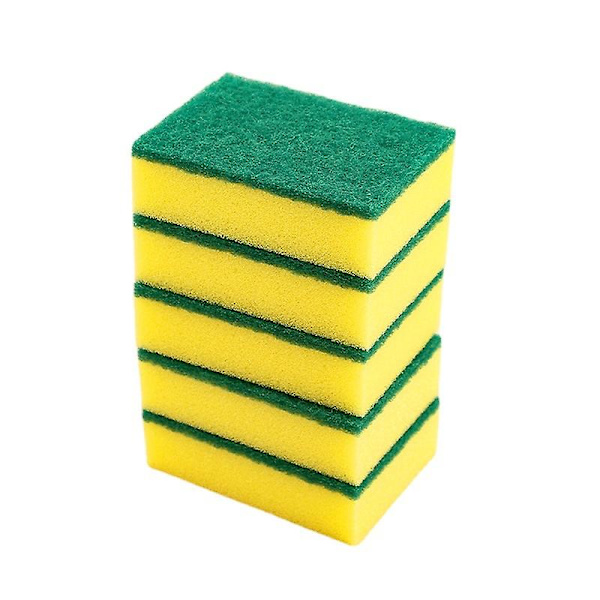 5 kpl:n settiä ympäristöystävällisiä naarmuuntumattomia astianpesusieniä astioiden hankaamiseen 10*7*3cm