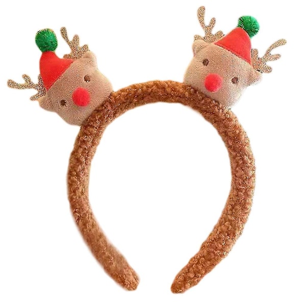 Elk Headband Santa Claus Hairband Christmas Snowman Headbands Party Favors