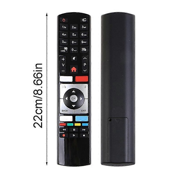 Portabel TV-fjärrkontroll Ersättning Rc4318, Lämplig för Vestel Finlux Edenwood Yalo