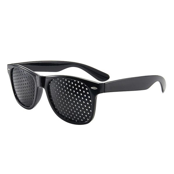 1 par Pinhole-briller, gitterbriller, pinhole-hvilebriller, anti-tretthetsbriller, synskorreksjon