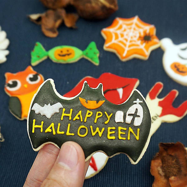 Halloween-kakformar Fondantform Kakform i rostfritt stål