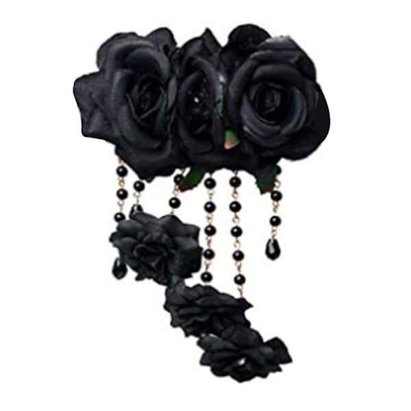 Goth Hårklipp Dødsdag Hårpynt Steampunk Barrettes Goth Hårnål