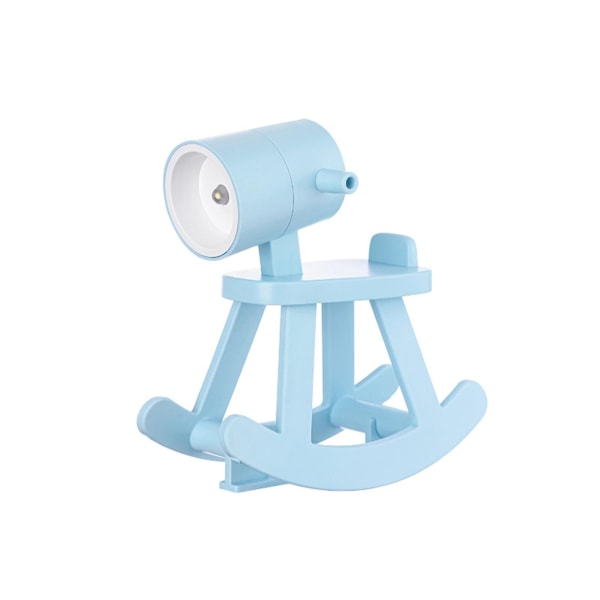 Mini skrivbordslampa, söt konstgåva djurform, bärbar telefonhållare (flera färger tillgängliga) (gul)
