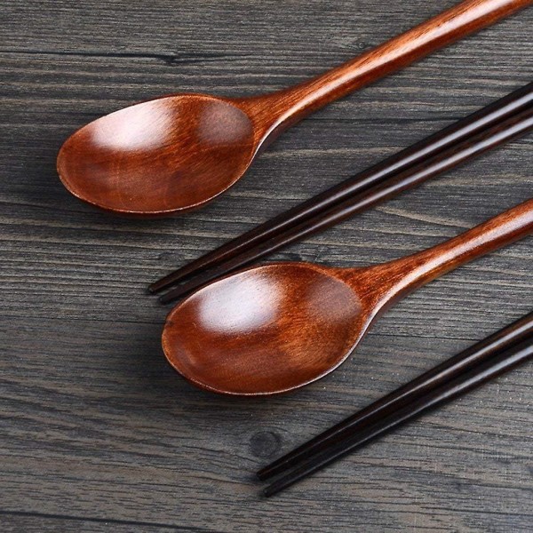 Chopsticks, sked, ätpinnar, japanska ekologiska röda träpinnar