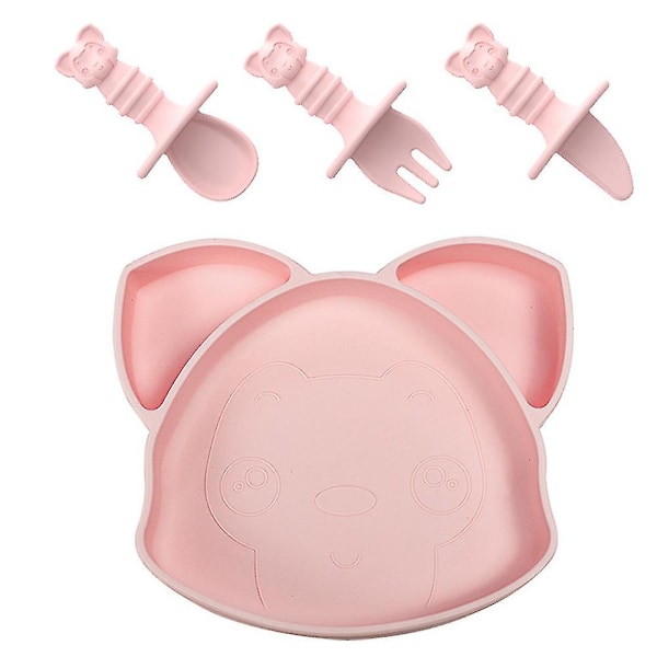 Silikon Babymat - Spill Proof Sticky Non Slip Stay Put Bricka - Perfekt för resor
